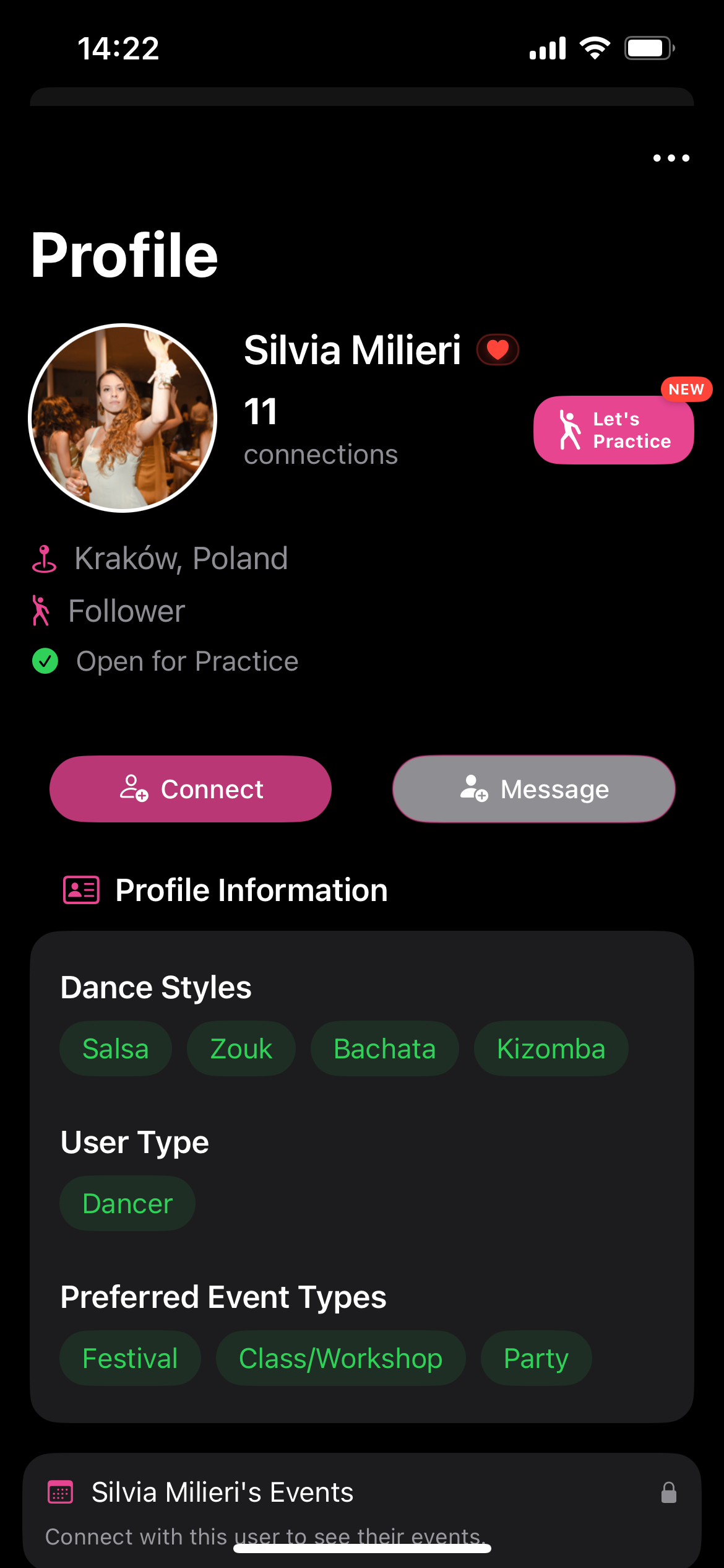 Connect and Practice Screenshot